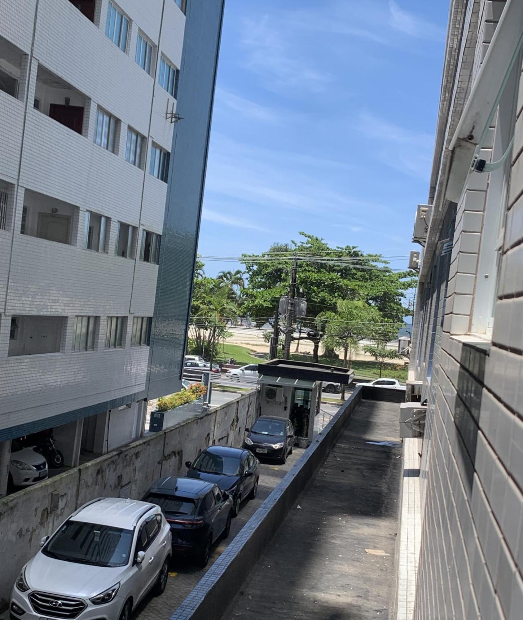 Apartamento Em Santos No Gonzaga Em Frente A Praia المظهر الخارجي الصورة